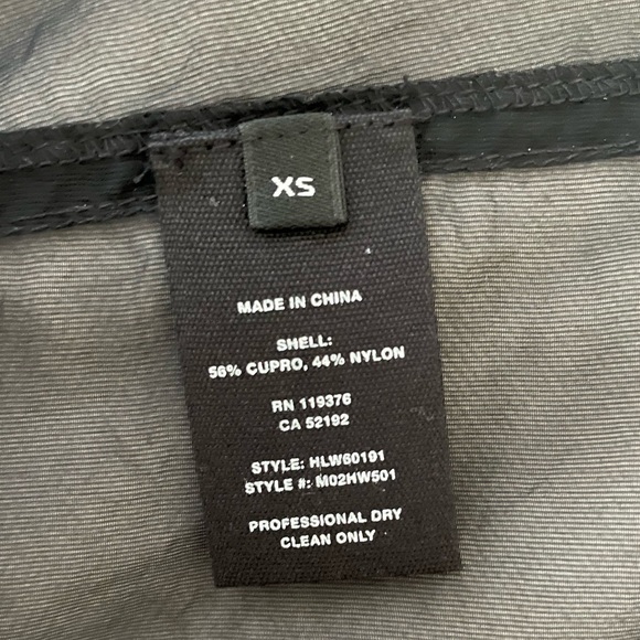 NWT HELMUT LANG SHEER SS BUTTON UP XS - Picture 6 of 8